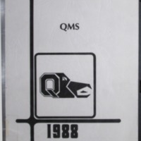 Quincy Middle School Yearbook, 1988