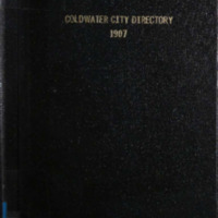 Coldwater City Directory 1907