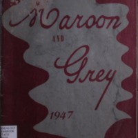 Union City High School Yearbook, 1947