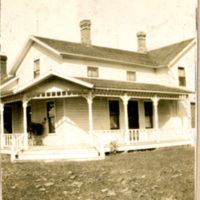 Front view of home at Bethel, birthplace of Edward W.Baldwin, 1922