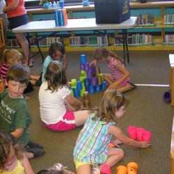 Cup Stacking Program at the Coldwater Branch