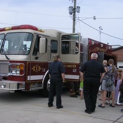 Fire Safety Day at the Coldwater Branch