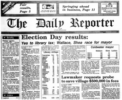 1991 Millage Vote Results