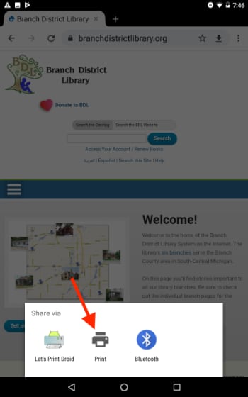 Printing: Let's Print Droid
