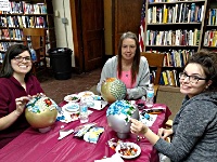Image: Crafting at the<br />Bronson Branch