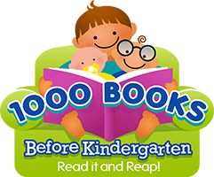 1000 Books before Kindergarten Logo