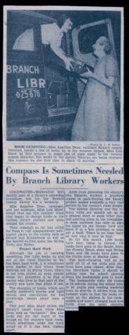 1953 Daily Reporter Article