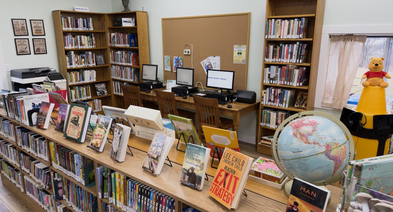 Algansee Branch Interior