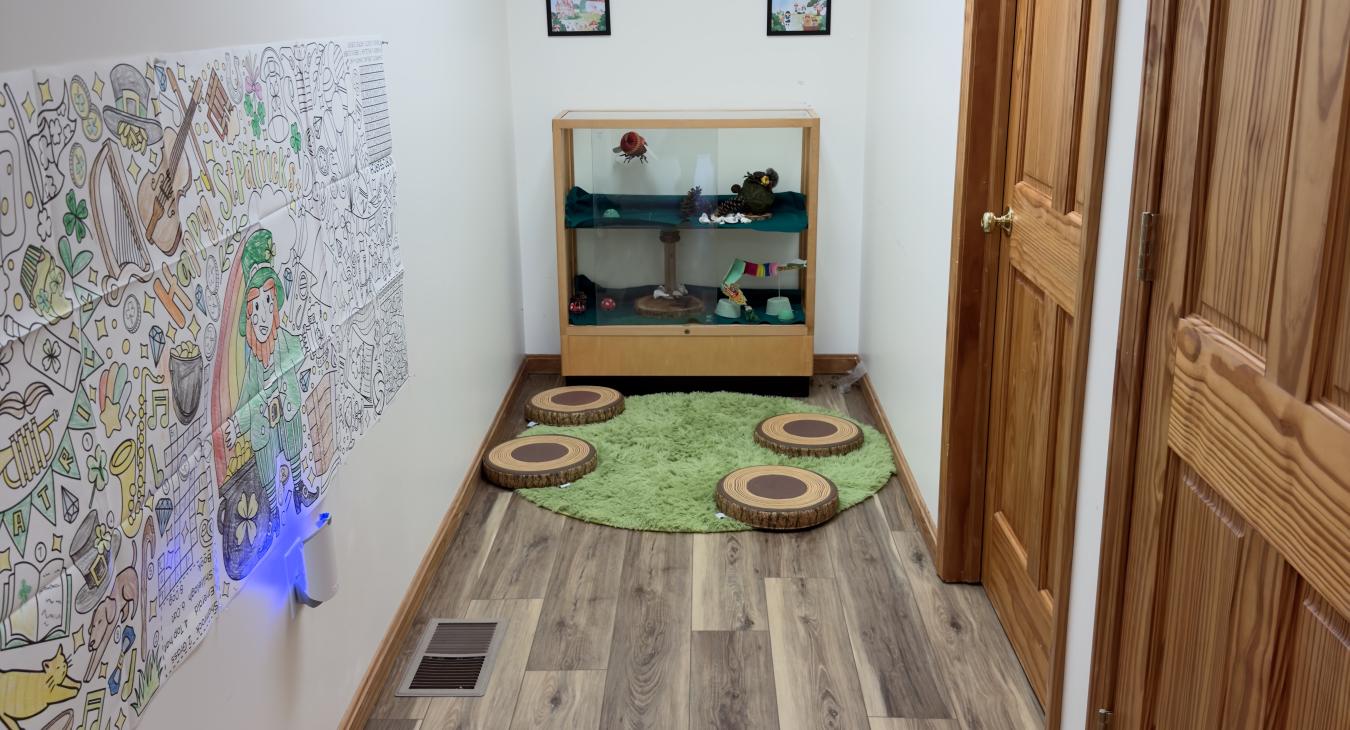 Algansee Branch Interior