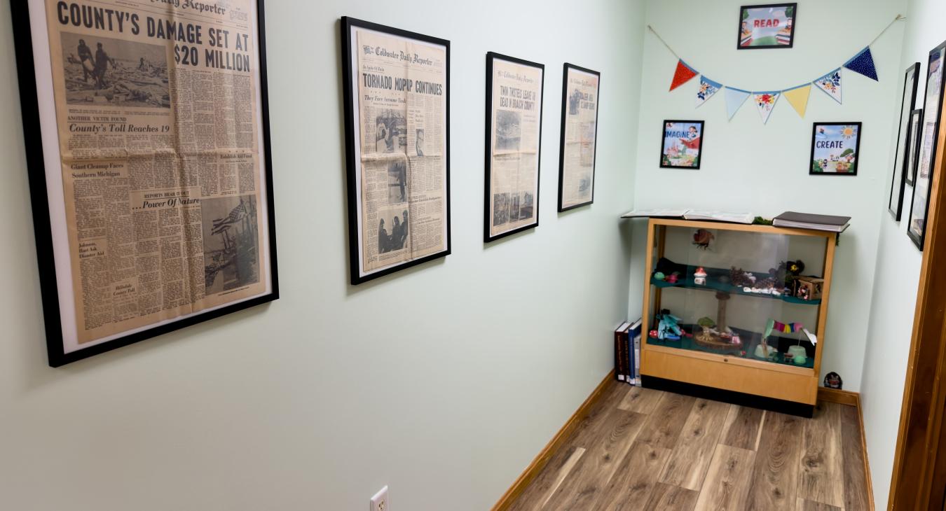Algansee Branch Interior