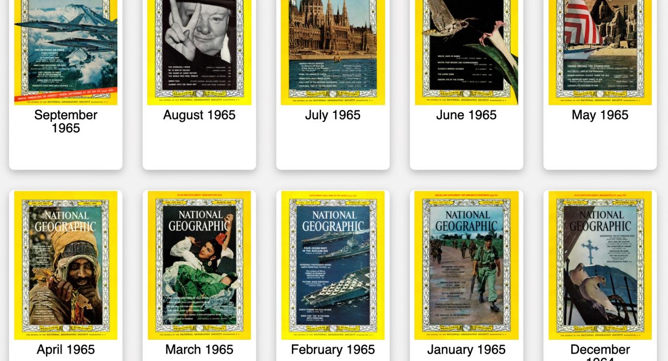 National Geographic Covers