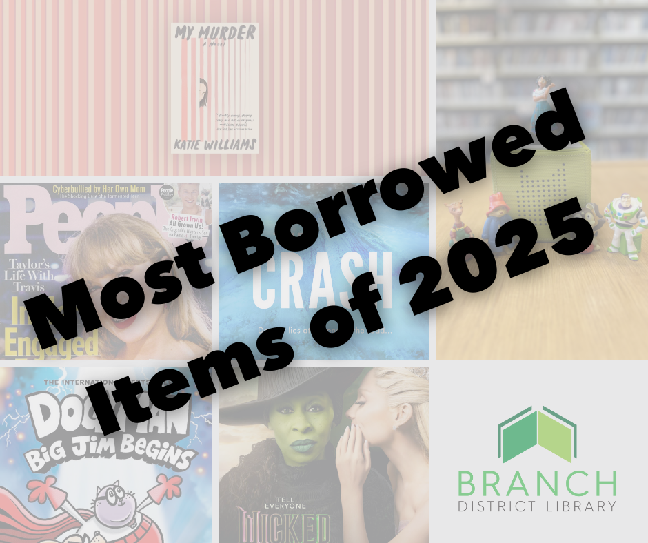 Most Borrowed Items of 2025